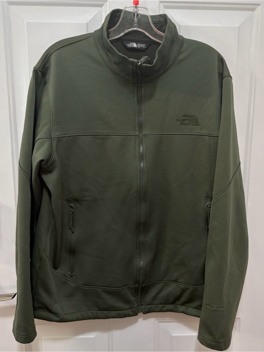 The North Face Men’s Full-Zip Jacket Windfall Sz Large Olive Green